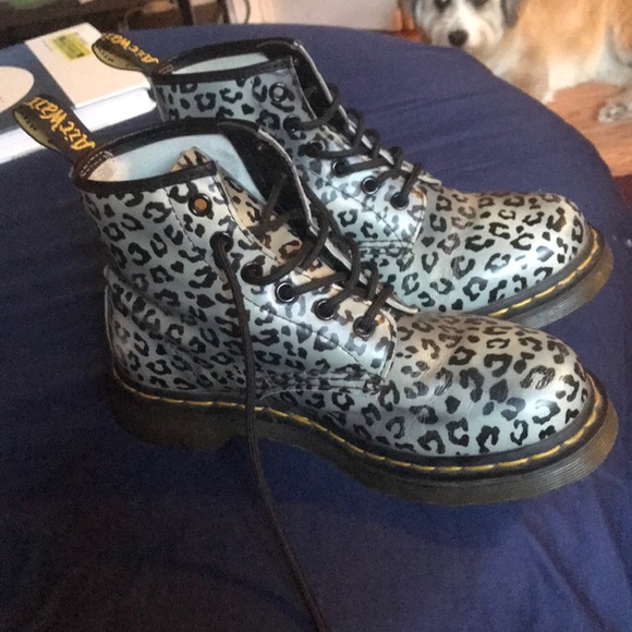 Print doc martens- women’s size 6, great condition - Picture 2 of 5